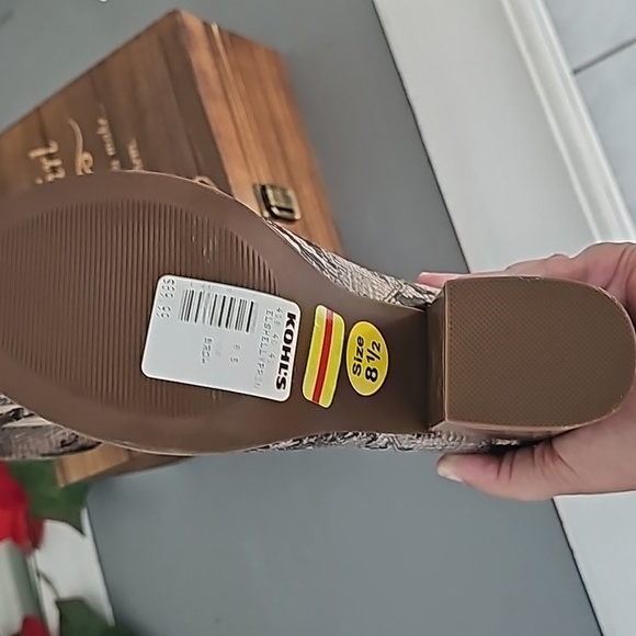 Ladies Elle snakeskin print boots NWT size 8.5 - Picture 6 of 8